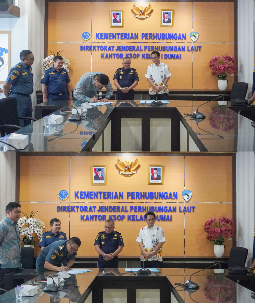 SERAH TERIMA JABATAN KABID LALA DAN KASI KESBEL KANTOR KSOP KELAS I DUMAI