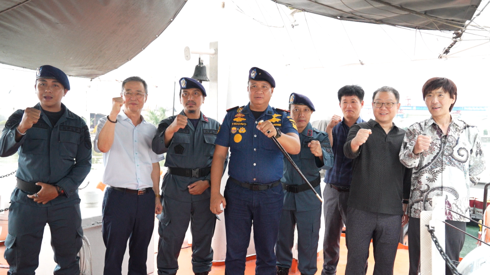 Pangkalan PLP Kelas I Tanjung Priok menerima Kunjungan Kerja Sama dengan KR Engineering Co. LTD Korea Selatan.