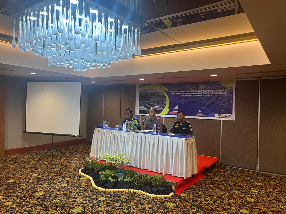Sosialisasi Keselamatan Pelayaran Kapal di Bawah 7 GT