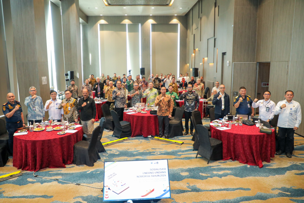 Kemenhub Sosialisasikan Undang-Undang Nomor 66 Tahun 2024 tentang Perubahan Ketiga Atas Undang-Undang Nomor 17 Tahun 2008 Tentang Pelayaran