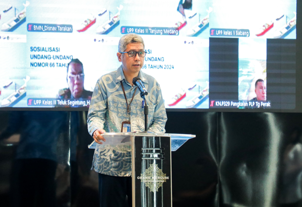 Kemenhub Sosialisasikan Undang-Undang Nomor 66 Tahun 2024 tentang Perubahan Ketiga Atas Undang-Undang Nomor 17 Tahun 2008 Tentang Pelayaran