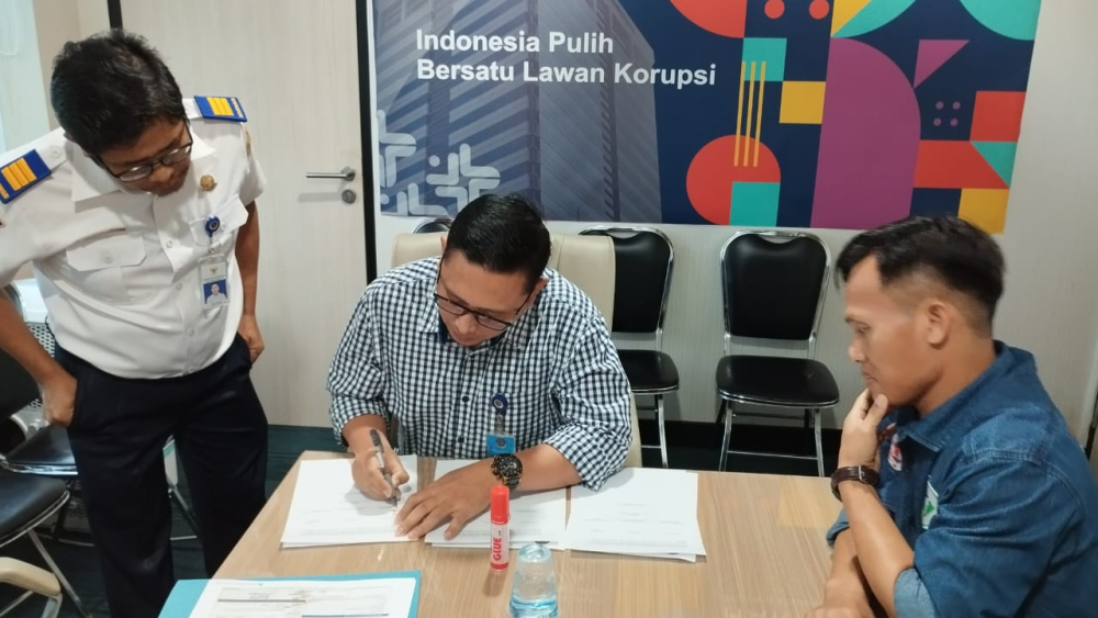 KEMENHUB FASILITASI PENYERAHAN GAJI ABK KAPAL BINTANG MUTIARA XXXI