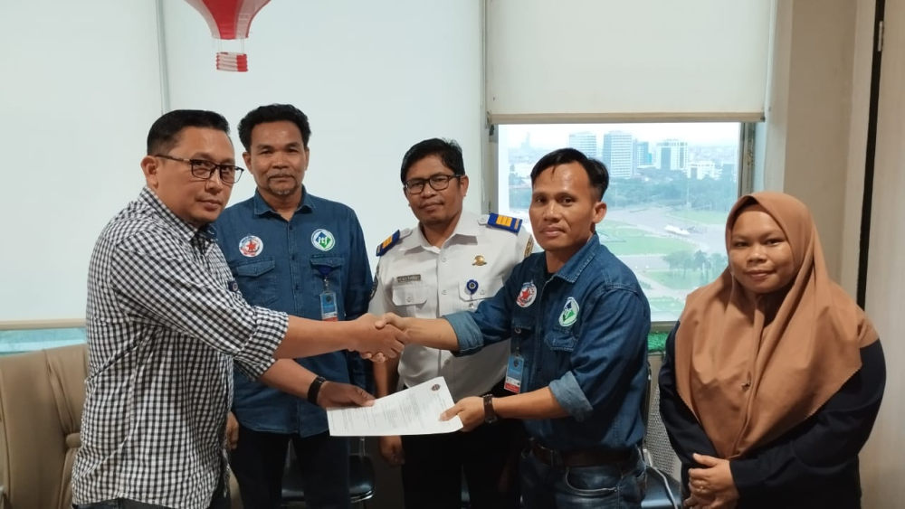 KEMENHUB FASILITASI PENYERAHAN GAJI ABK KAPAL BINTANG MUTIARA XXXI