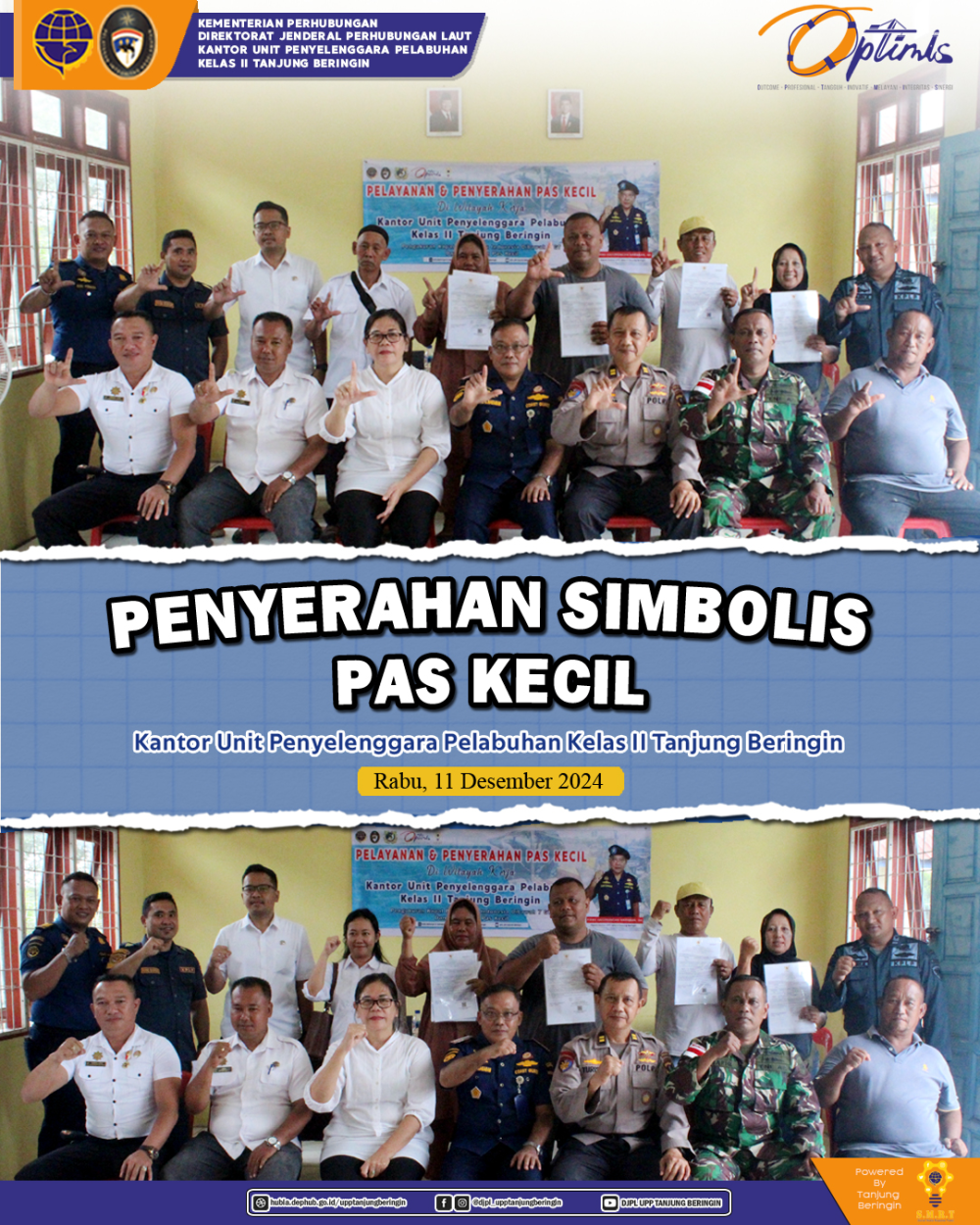 PENYERAHAN SIMBOLIS PAS KECIL