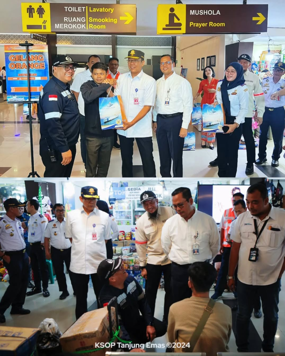 Direktur Lalu Lintas Angkutan Laut Ditjen Hubla Tinjau Kesiapan Pelabuhan Tanjung Emas Jelang Nataru