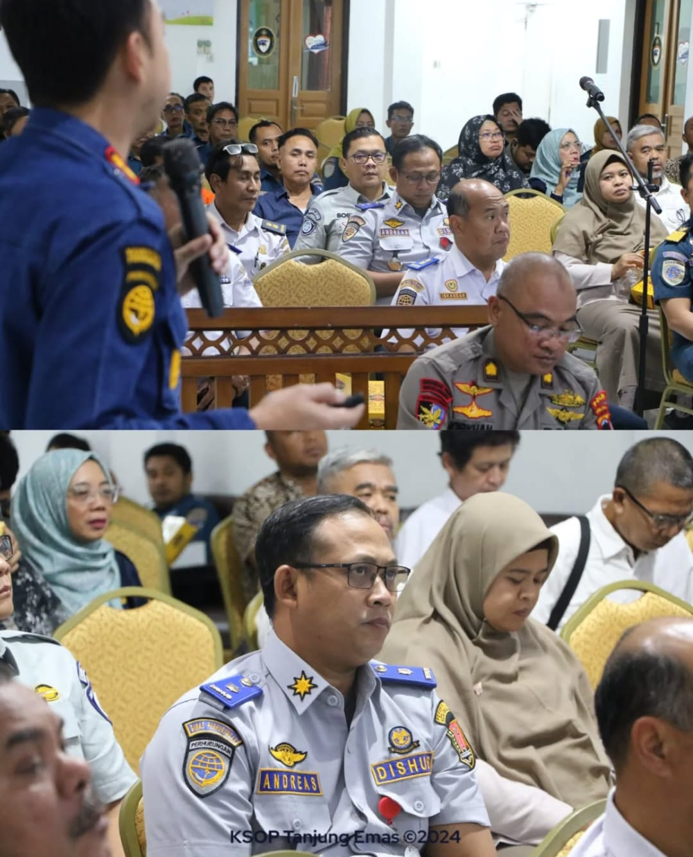 Rapat Koordinasi Penyelenggaraan Angkutan Laut Nataru 2024 - 2025, Pelabuhan Tanjung Emas.