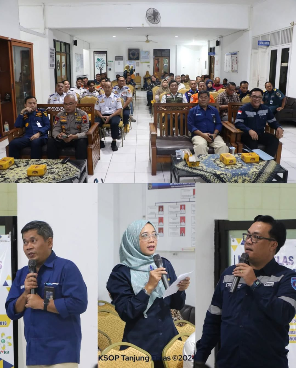 Rapat Koordinasi Penyelenggaraan Angkutan Laut Nataru 2024 - 2025, Pelabuhan Tanjung Emas.