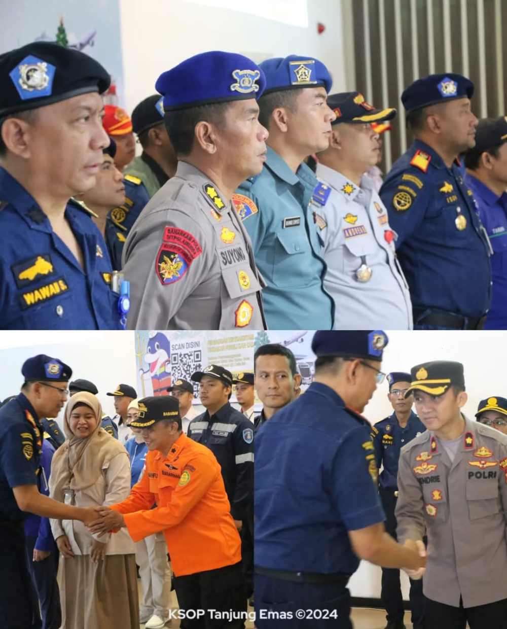 Apel Pembukaan Posko Penyelenggaraan Angkutan Laut Natal dan Tahun Baru