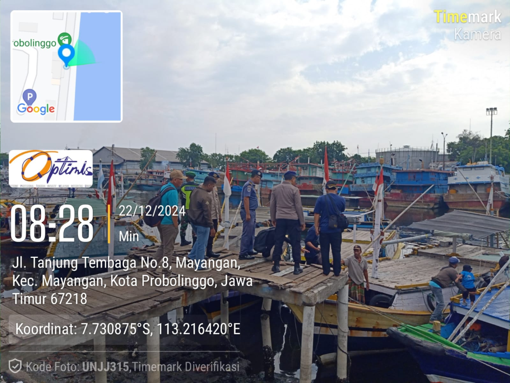 GIAT PAM POS KOORDINASI ANGKUTAN LAUT NATARU 2024/2025, KSOP KELAS IV PROBOLINGGO DAN STAKEHOLDER MELAKSANAKAN PENGAWASAN KESELAMATAN DAN KEAMANAN PELAYARAN KAPAL PENYEBRANGAN TRADISIONAL