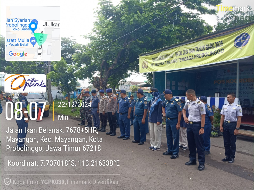 GIAT PAM POS KOORDINASI ANGKUTAN LAUT NATARU 2024/2025, KSOP KELAS IV PROBOLINGGO DAN STAKEHOLDER MELAKSANAKAN PENGAWASAN KESELAMATAN DAN KEAMANAN PELAYARAN KAPAL PENYEBRANGAN TRADISIONAL