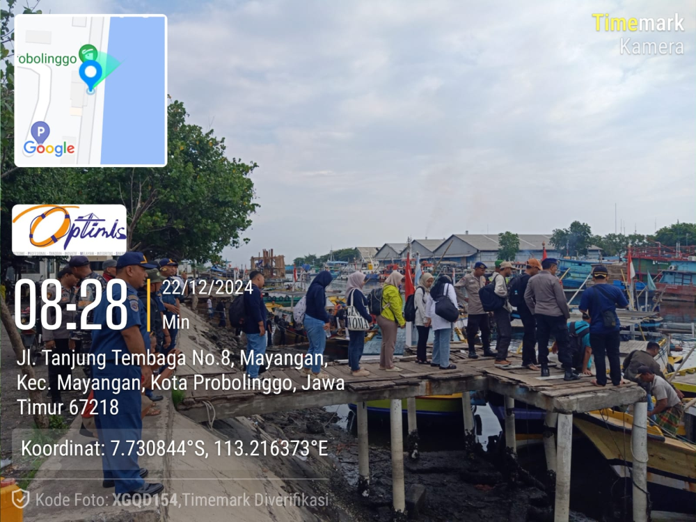 GIAT PAM POS KOORDINASI ANGKUTAN LAUT NATARU 2024/2025, KSOP KELAS IV PROBOLINGGO DAN STAKEHOLDER MELAKSANAKAN PENGAWASAN KESELAMATAN DAN KEAMANAN PELAYARAN KAPAL PENYEBRANGAN TRADISIONAL