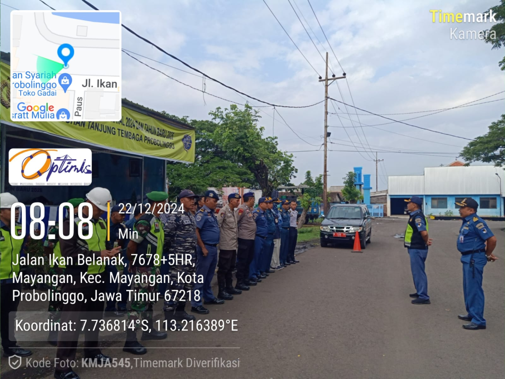 GIAT PAM POS KOORDINASI ANGKUTAN LAUT NATARU 2024/2025, KSOP KELAS IV PROBOLINGGO DAN STAKEHOLDER MELAKSANAKAN PENGAWASAN KESELAMATAN DAN KEAMANAN PELAYARAN KAPAL PENYEBRANGAN TRADISIONAL