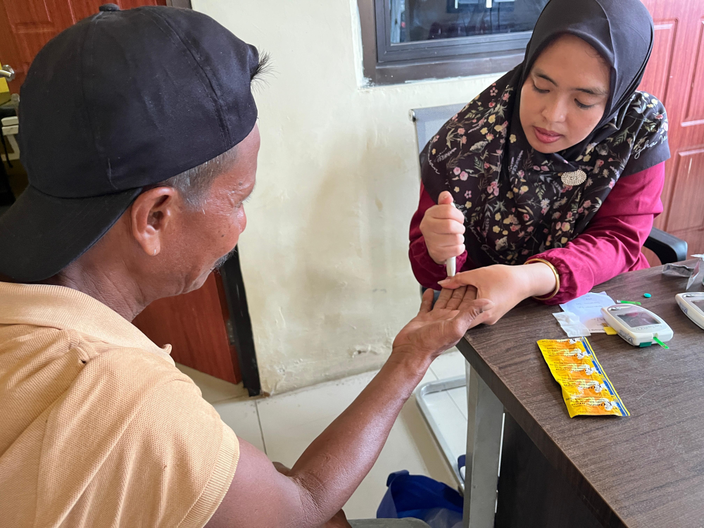 Pengobatan Gratis di Posko Nataru 2024/2025 Pelabuhan Kalianget