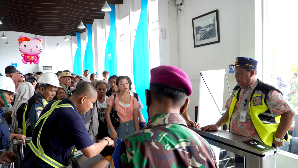 PENGAWASAN EMBARKASI & DEBARKASI KM KELUD, SELAMA PERIODE NATARU 2024 DI PELABUHAN BELAWAN