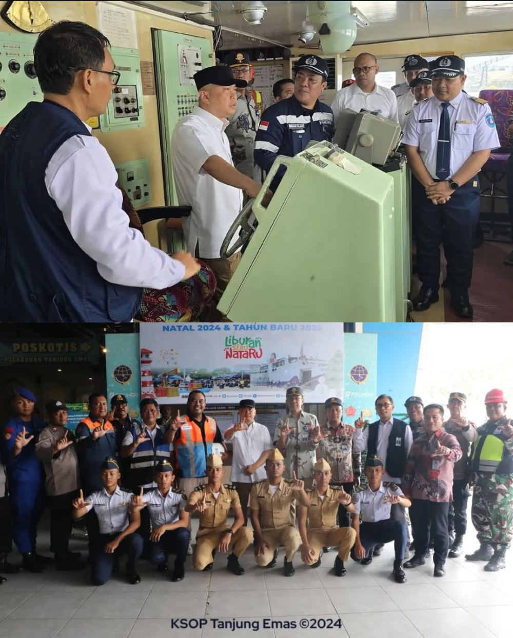 Menhub Tinjau Pelabuhan Tanjung Emas
