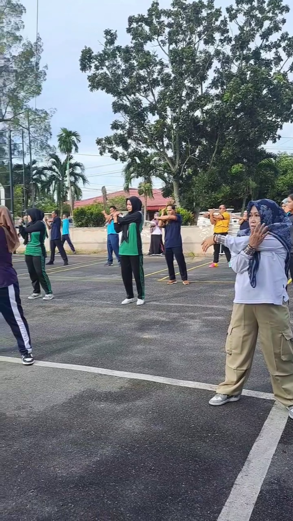SENAM KEBUGARAN JASMANI DI KANTOR KSOP KELAS I DUMAI