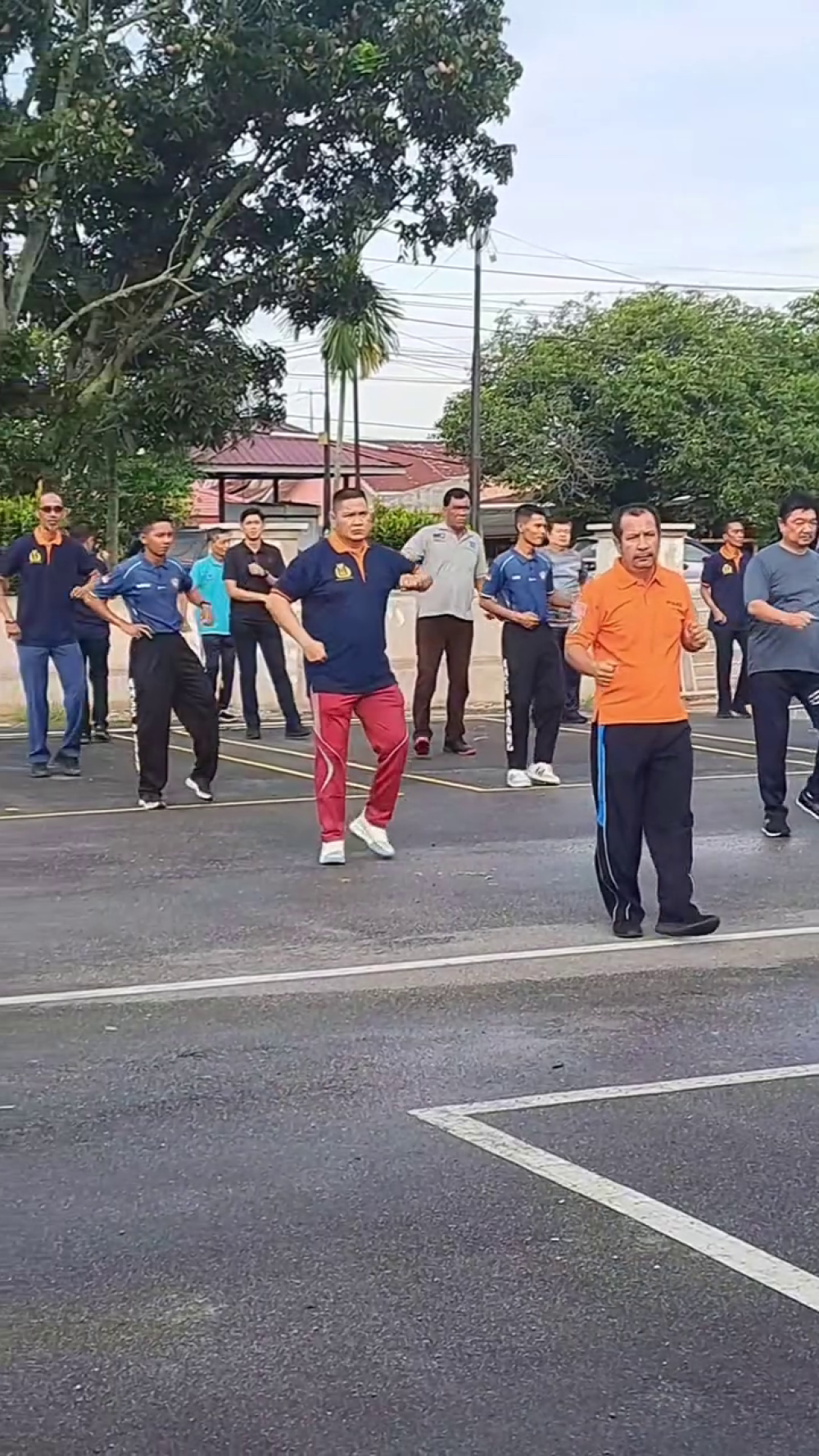 SENAM KEBUGARAN JASMANI DI KANTOR KSOP KELAS I DUMAI