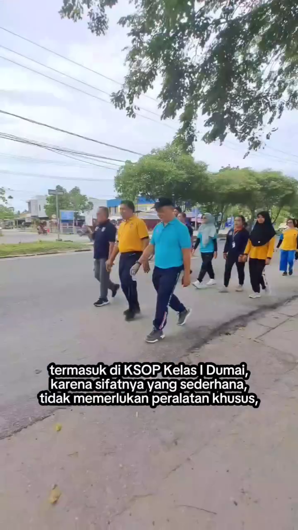 KEGIATAN JALAN SANTAI KSOP KELAS I DUMAI