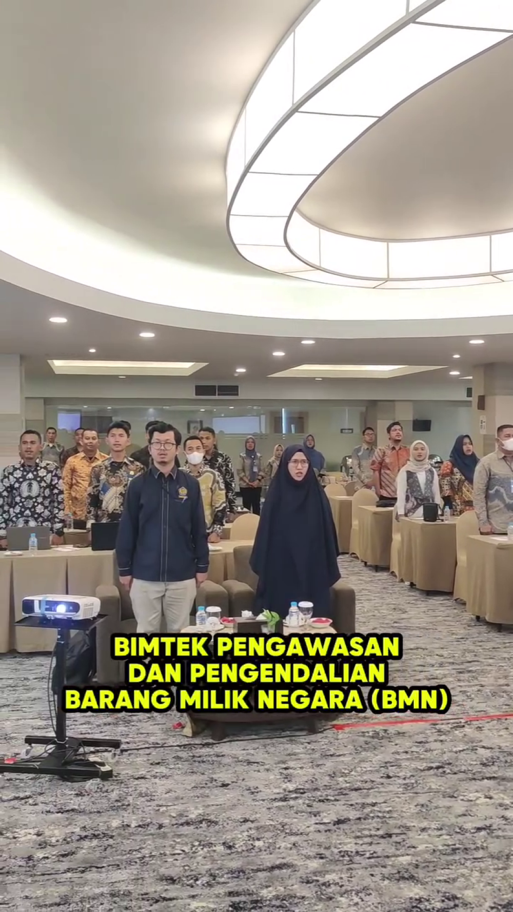 BIMTEK PENGAWASAN DAN PENGENDALIAN BARANG MILIK NEGARA (BMN) SERTA IMPLEMENTASI APLIKASI SIMAN V.2