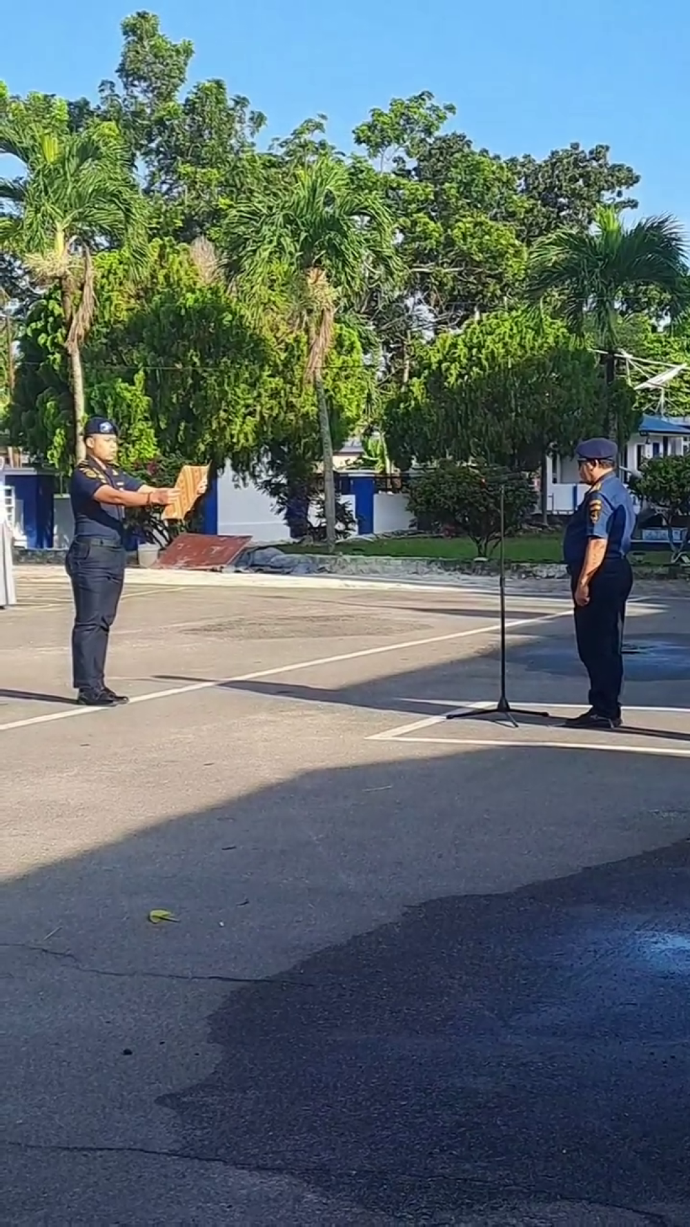 APEL PAGI DI KANTOR KSOP KELAS I DUMAI, SENIN, 16 DESEMBER 2024