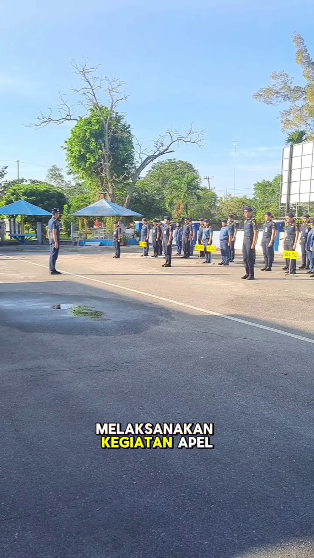 APEL PAGI DI KANTOR KSOP KELAS I DUMAI, SENIN, 16 DESEMBER 2024