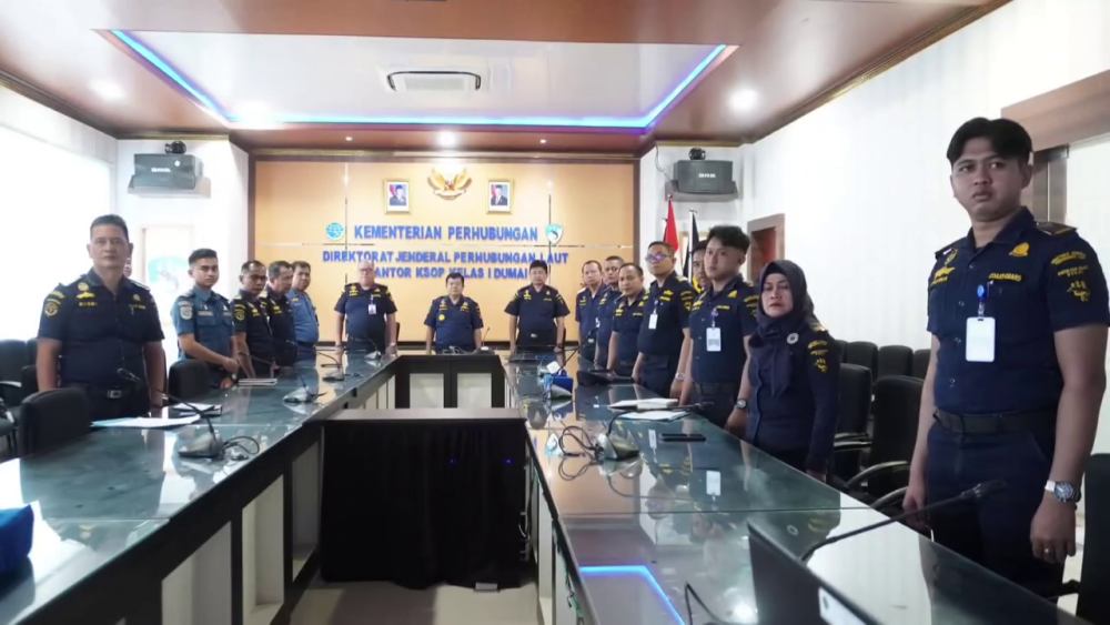 APEL KESIAPSIAGAAN PEMBUKAAN POSKO PENYELENGGARAAN ANGKUTAN LAUT NATAL 2024 DAN TAHUN BARU 2025