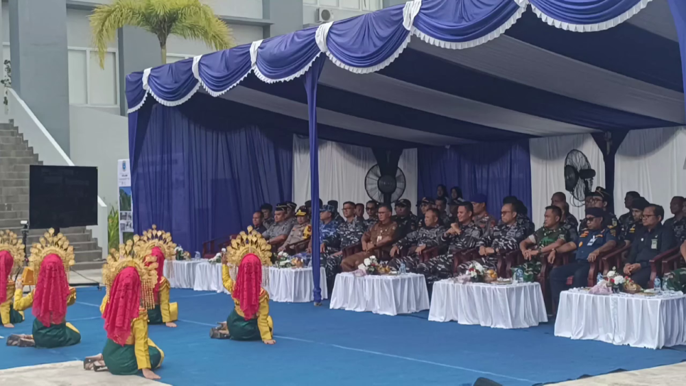 KSOP KELAS I DUMAI MENGHADIRI PERESMIAN KAMPUNG BAHARI NUSANTARA DI LANAL DUMAI