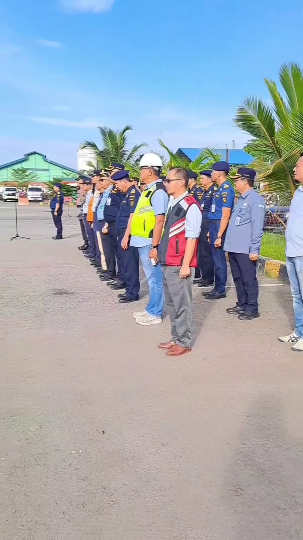APEL PERSIAPAN PELAKSANAAN POSKO ANGKUTAN LAUT NATAL 2024 DAN TAHUN BARU 2025 PELABUHAN DUMAI