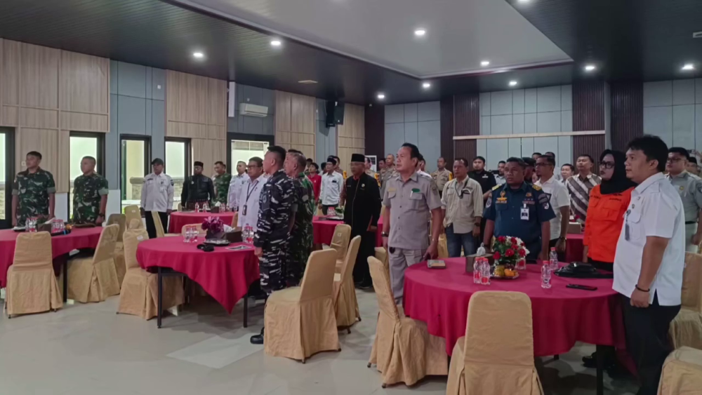 RAPAT KOORDINASI LiINTAS SEKTORAL KESIAPAN OPERASI LILIN LK TAHUN 2024 DI POlRES DUMAI
