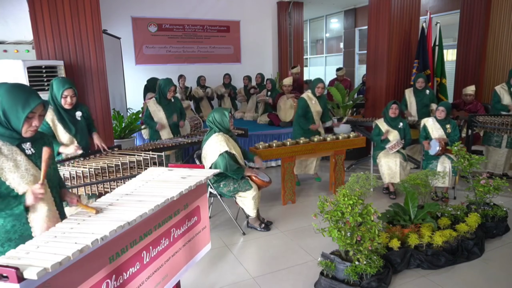 LAGU LANCANG KUNING DIMAINKAN OLEH DWP KSOP KELAS I DUMAI