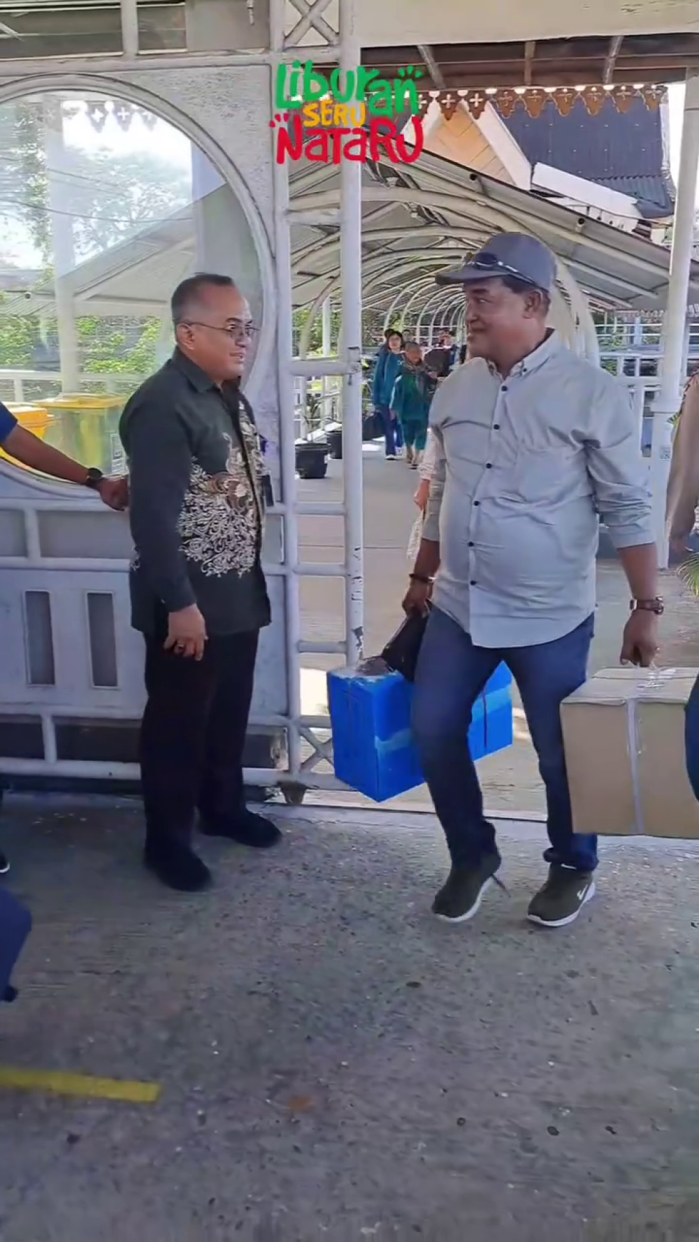 KEGIATAN DEBARKASI PENUMPANG ANGKUTAN LAUT NATAL 2024 DAN TAHUN BARU 2025 DI PELABUHAN PELINDO DUMAI
