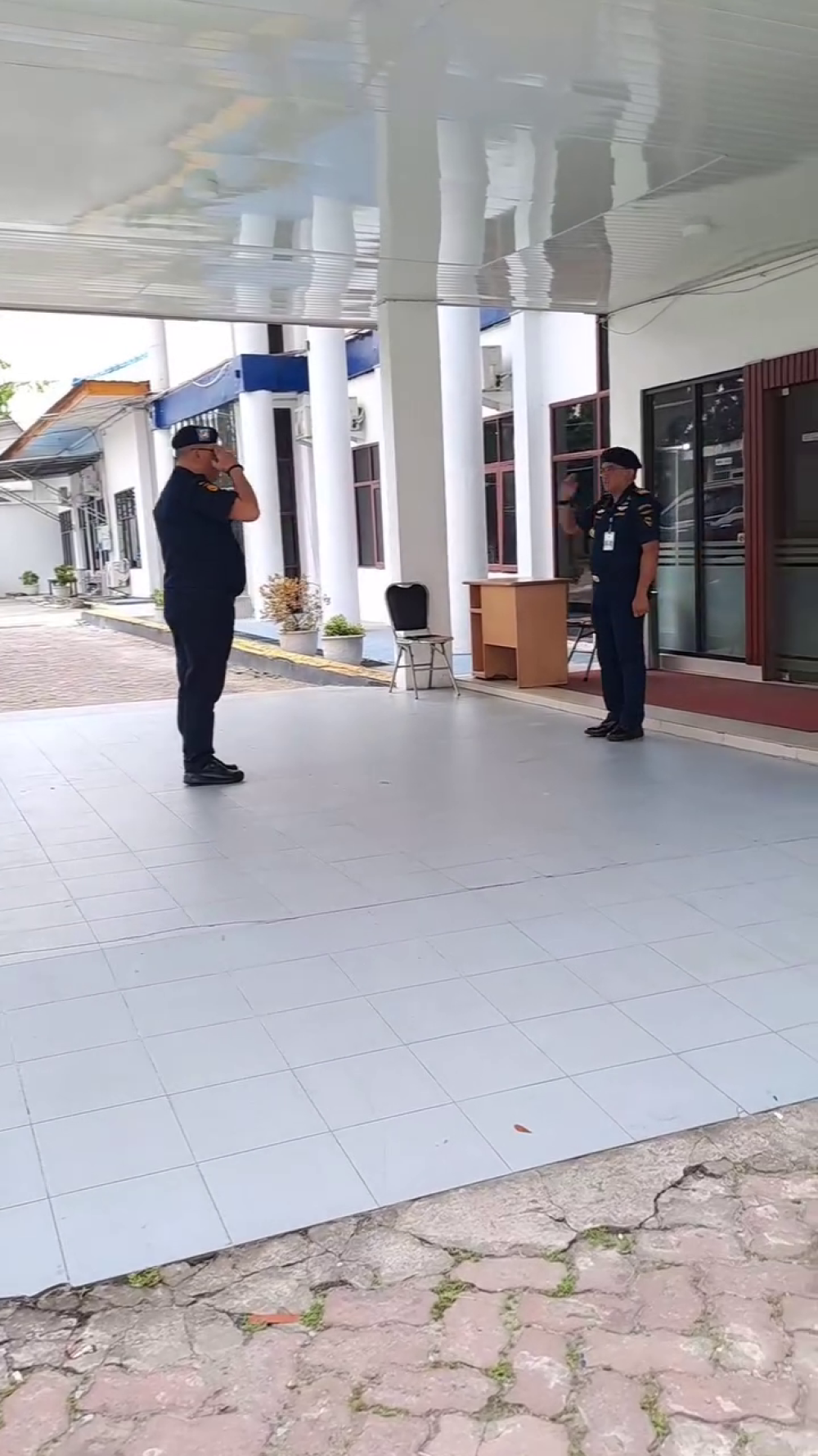APEL PAGI DI KANTOR KSOP KELAS I DUMAI