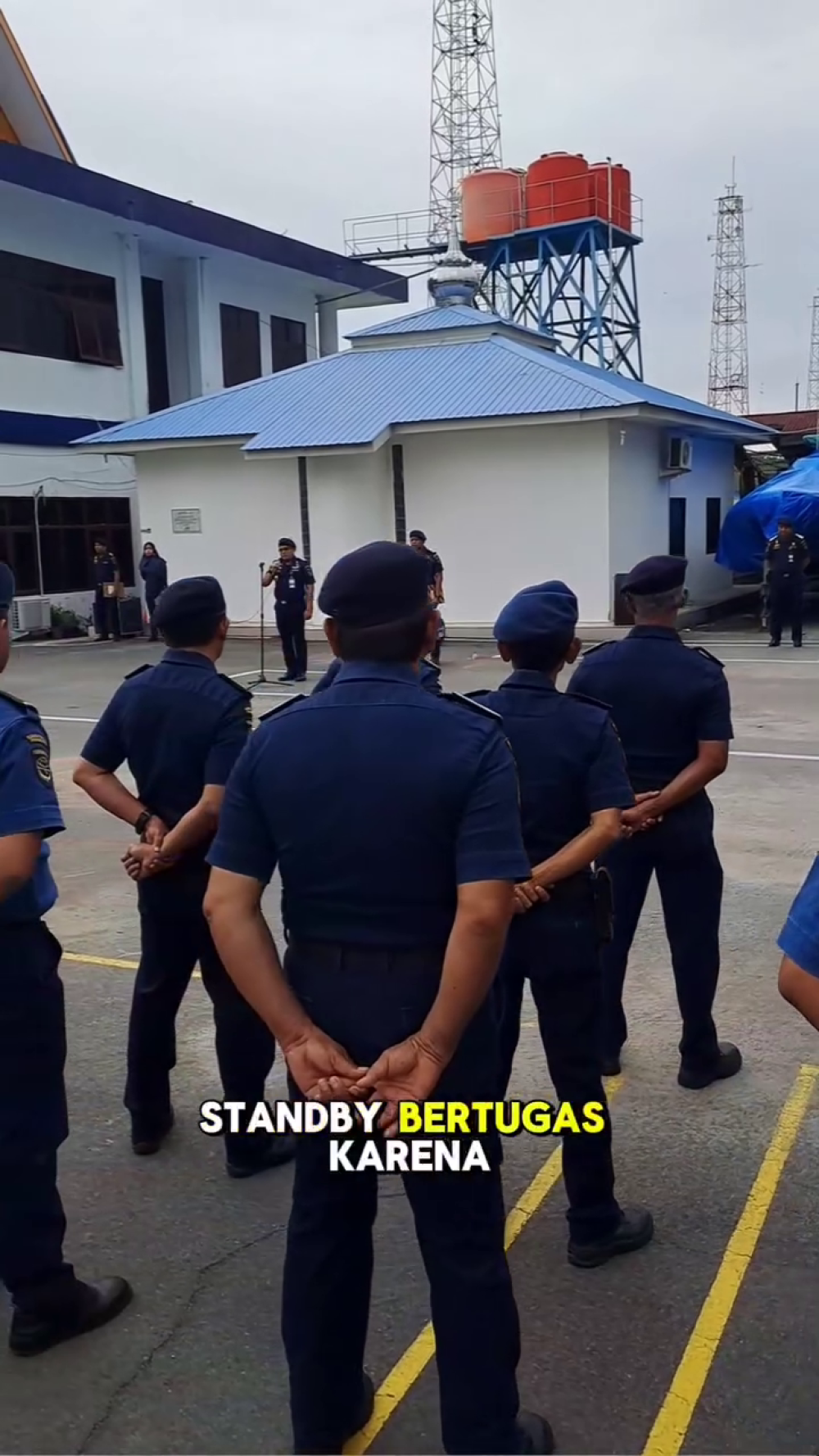 APEL PAGI DI KANTOR KSOP KELAS I DUMAI
