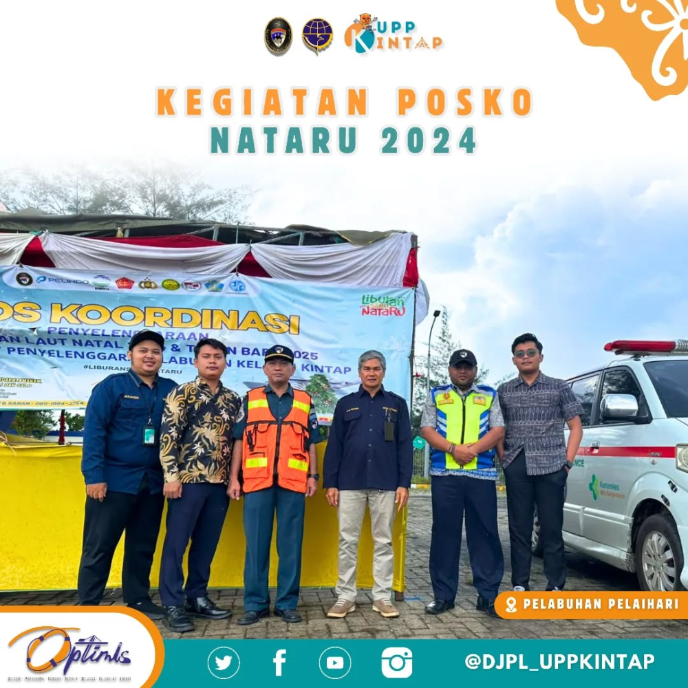 KEGIATAN KOORDINASI POSKO NATARU DI PELABUHAN PELAIHARI