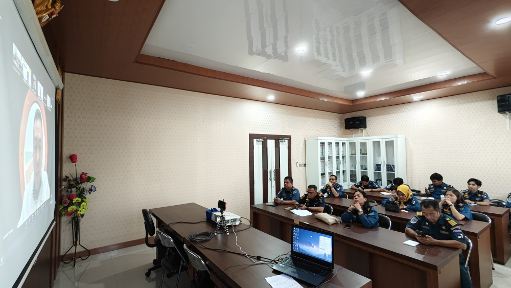 Kantor KSOP Kelas I Dumai mengikuti Kegiatan Sosialisasi Instruksi Dirjen Hubla Nomor IR - DJPL 1 Tahun 2025 tentang Uji Kelaiklautan Kapal Penumpang Angkutan Lebaran Tahun 2025