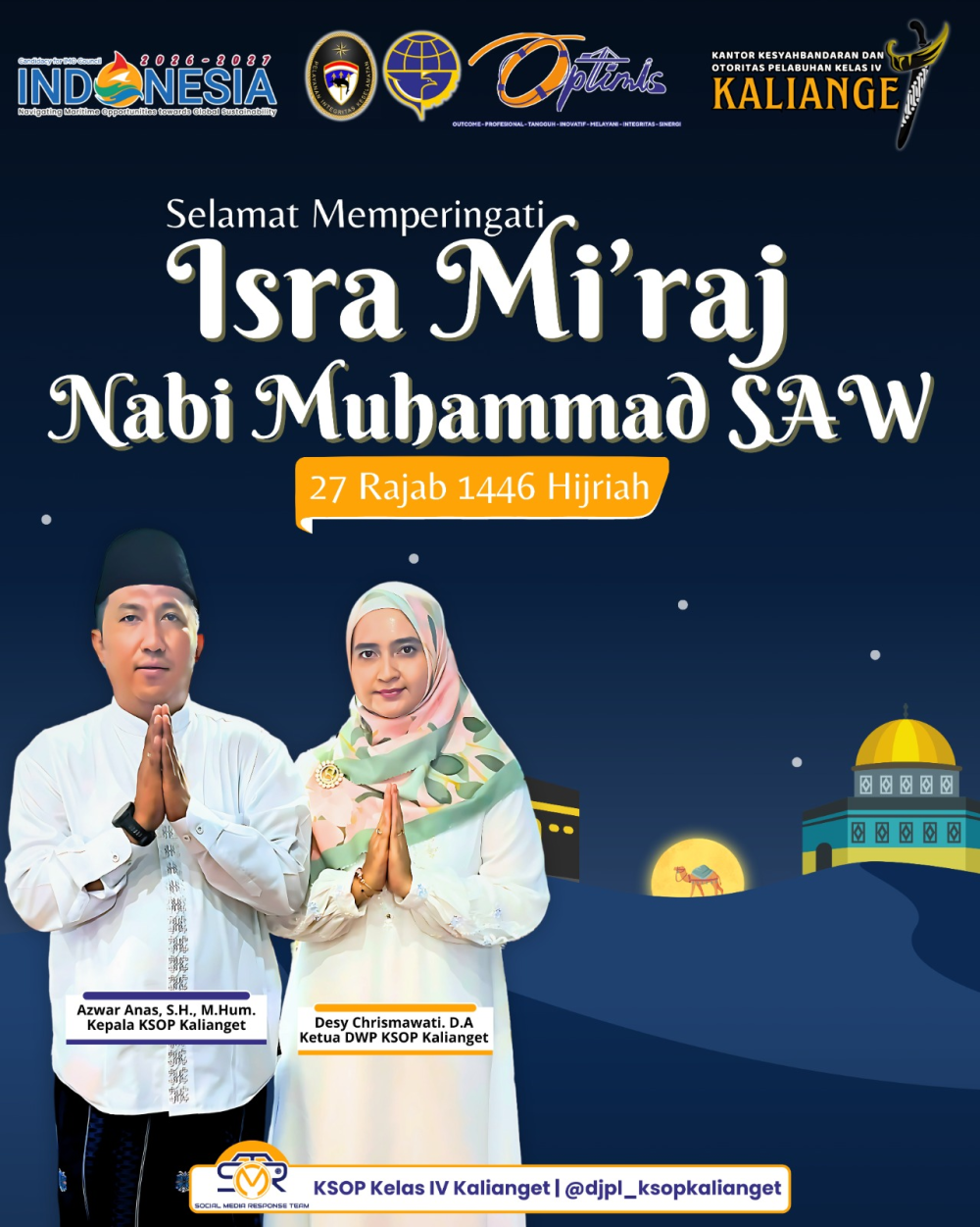 Isra’ Mi’raj dan Semangat Citra Manusia Perhubungan