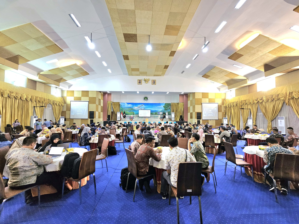 KANTOR KSOP KELAS I DUMAI MENGIKUTI KEGIATAN SOFT ENTRY MEETING BPK RI WILAYAH SUMATERA