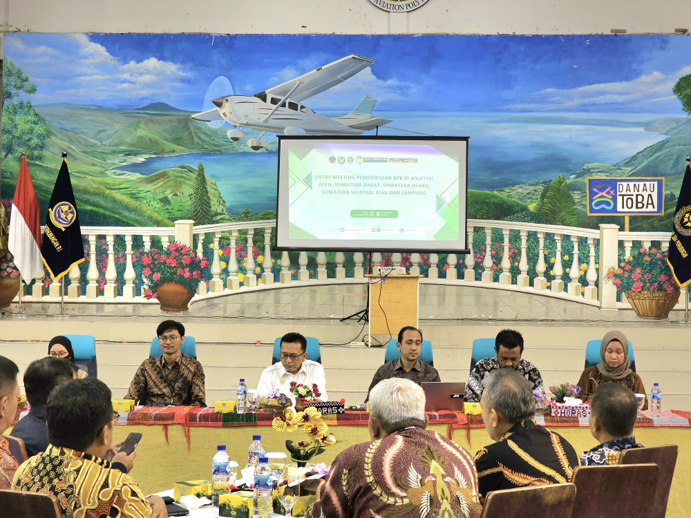 KANTOR KSOP KELAS I DUMAI MENGIKUTI KEGIATAN SOFT ENTRY MEETING BPK RI WILAYAH SUMATERA