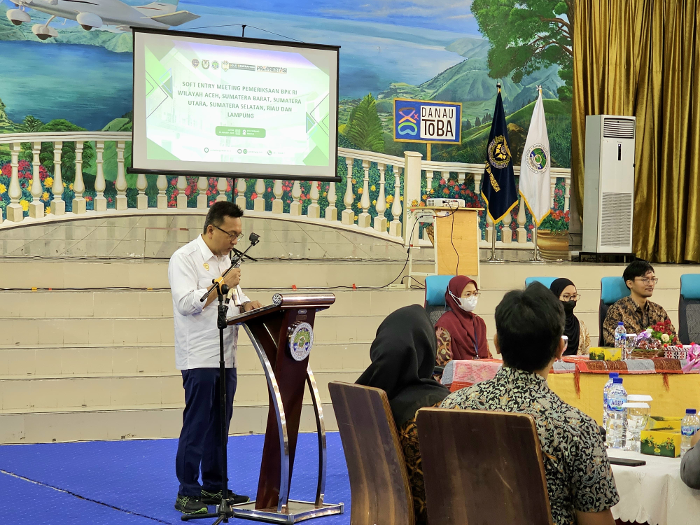 KANTOR KSOP KELAS I DUMAI MENGIKUTI KEGIATAN SOFT ENTRY MEETING BPK RI WILAYAH SUMATERA