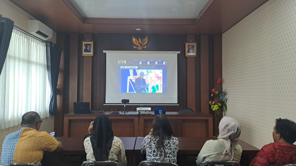 DITJEN HUBLA Lauching dan Sosialisasi Aplikasi MaritimHUb