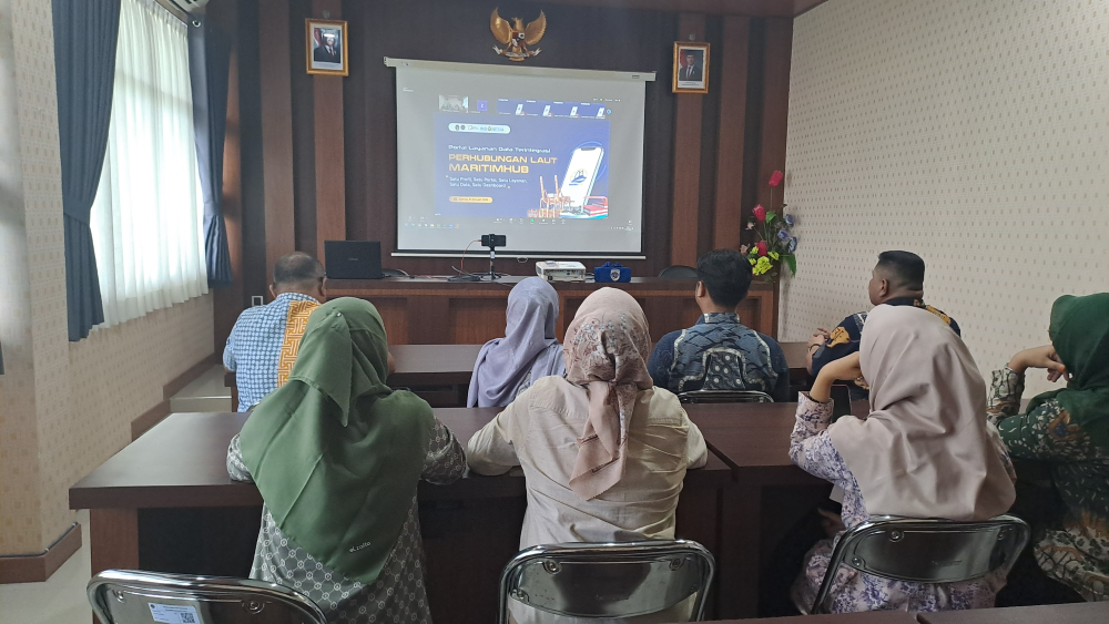 DITJEN HUBLA Lauching dan Sosialisasi Aplikasi MaritimHUb