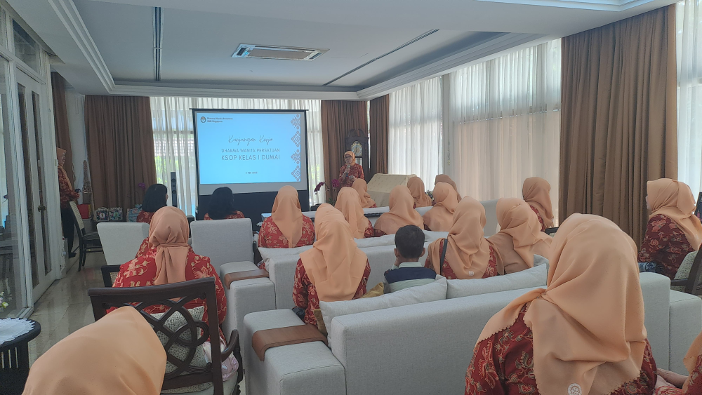KUNJUNGAN KERJA DWP KANTOR KSOP KELAS I DUMAI KE KBRI SINGAPURA