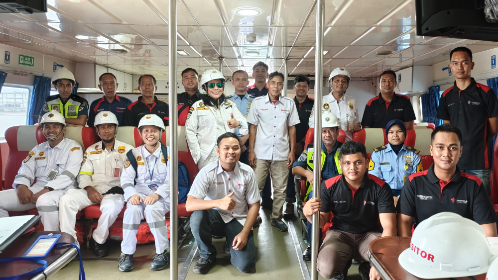 Dalam rangka Persiapan Angkutan Laut Lebaran Idul Fitri Tahun 2025 Kantor KSOP Kelas I Dumai melaksanakan Uji Kelaiklautan Kapal Penumpang di Pelabuhan  Dumai.