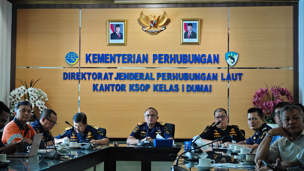Kantor KSOP Kelas I Dumai melaksanakan kegiatan Sosialisasi Teknis Penggunaan Aplikasi Sehati melalui MaritimHUB