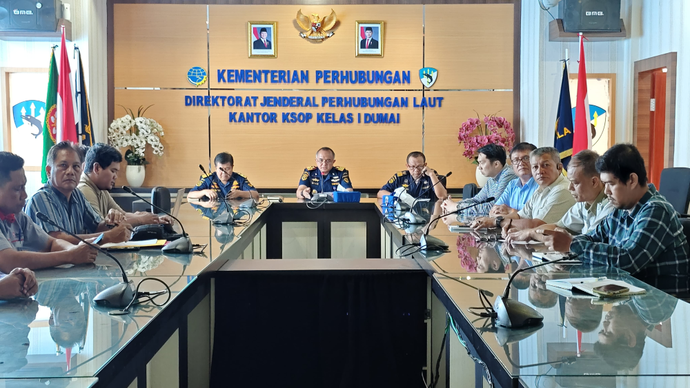 Kantor KSOP Kelas I Dumai melaksanakan kegiatan Sosialisasi Teknis Penggunaan Aplikasi Sehati melalui MaritimHUB