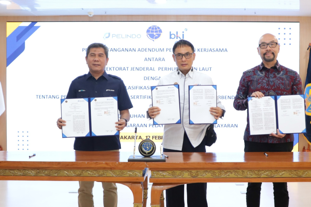 KEMENHUB PERKUAT SINERGI DENGAN BUMN UNTUK OPTIMALISASI PELAYANAN PELAYARAN DAN KEAMANAN KAPAL