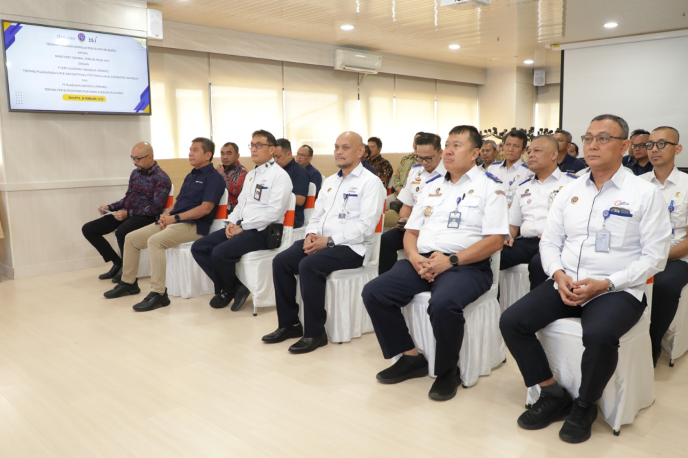 KEMENHUB PERKUAT SINERGI DENGAN BUMN UNTUK OPTIMALISASI PELAYANAN PELAYARAN DAN KEAMANAN KAPAL