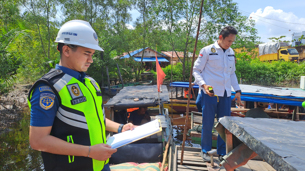 Kantor KSOP Kelas I Dumai melakukan kegiatan Pengukuran Kapal Nelayan GT<7 dalam rangka Penerbitan&nbsp;Pas&nbsp;Kecil