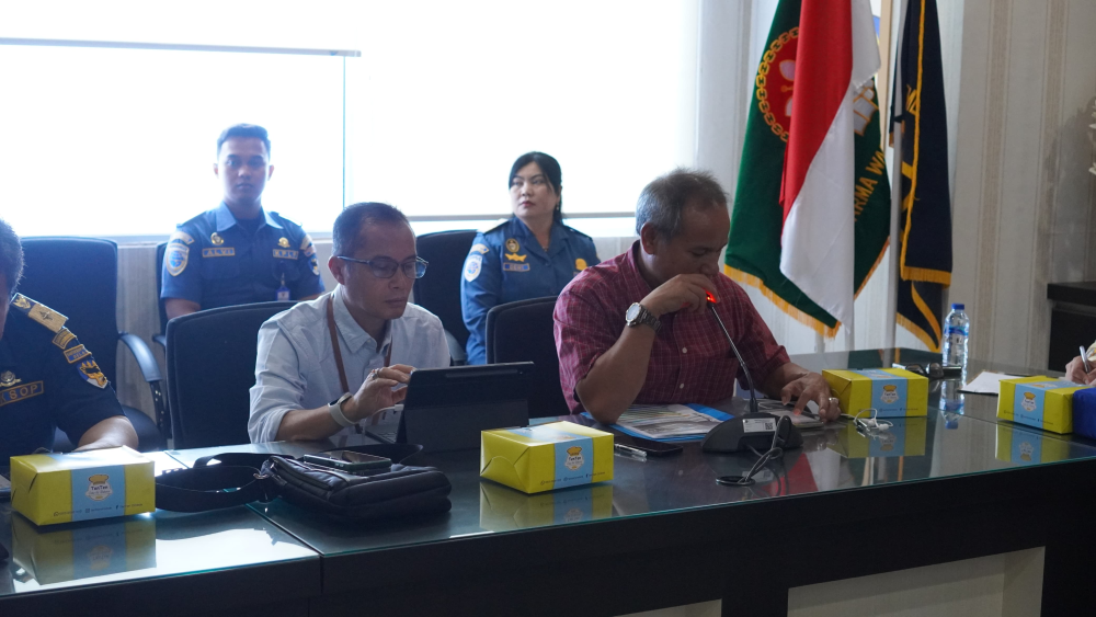 Kantor KSOP Kelas I Dumai melaksanakan Sosialisasi Keputusan Menteri Perhubungan Nomor KM 85 Tahun 2024 tentang Rencana Induk Pelabuhan Dumai