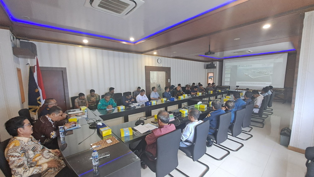 Kantor KSOP Kelas I Dumai melaksanakan Sosialisasi Keputusan Menteri Perhubungan Nomor KM 85 Tahun 2024 tentang Rencana Induk Pelabuhan Dumai